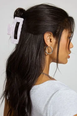 Online Acetate Square Clip Hair Accessories