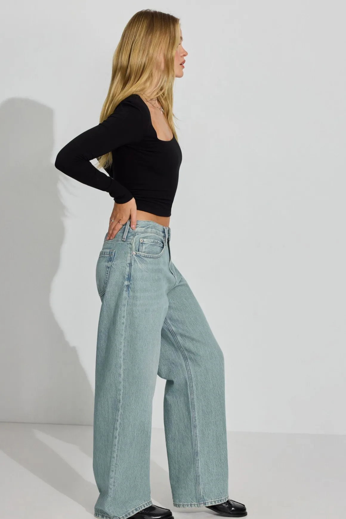 Outlet Addison Square Neck Top Tops|Long Sleeve Tops