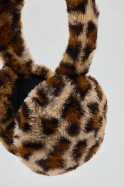 Hot Allover Faux-Fur Earmuffs Cold Weather