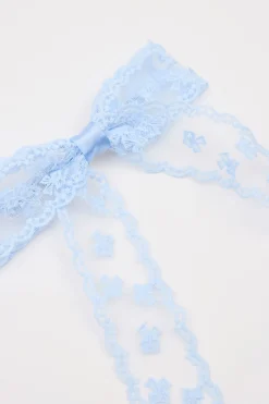 Cheap Allover Lace Bow Clip Hair Accessories