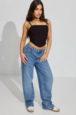 Best Anya Strapless Bustier Tank Tops