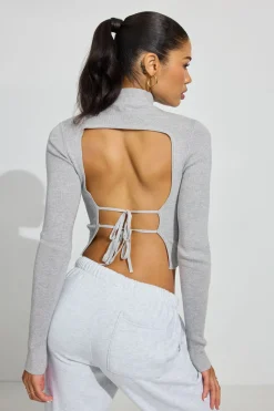 Clearance Apron Back Sweater Sweaters & Cardigans|Long Sleeve Tops