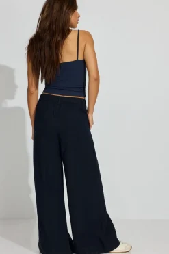 Online Baggy Linen Trousers Pants