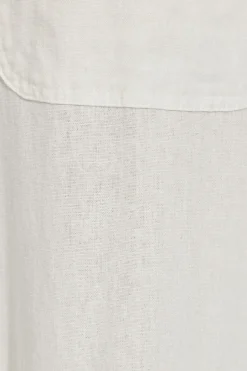 Clearance Baggy Linen Trousers Pants