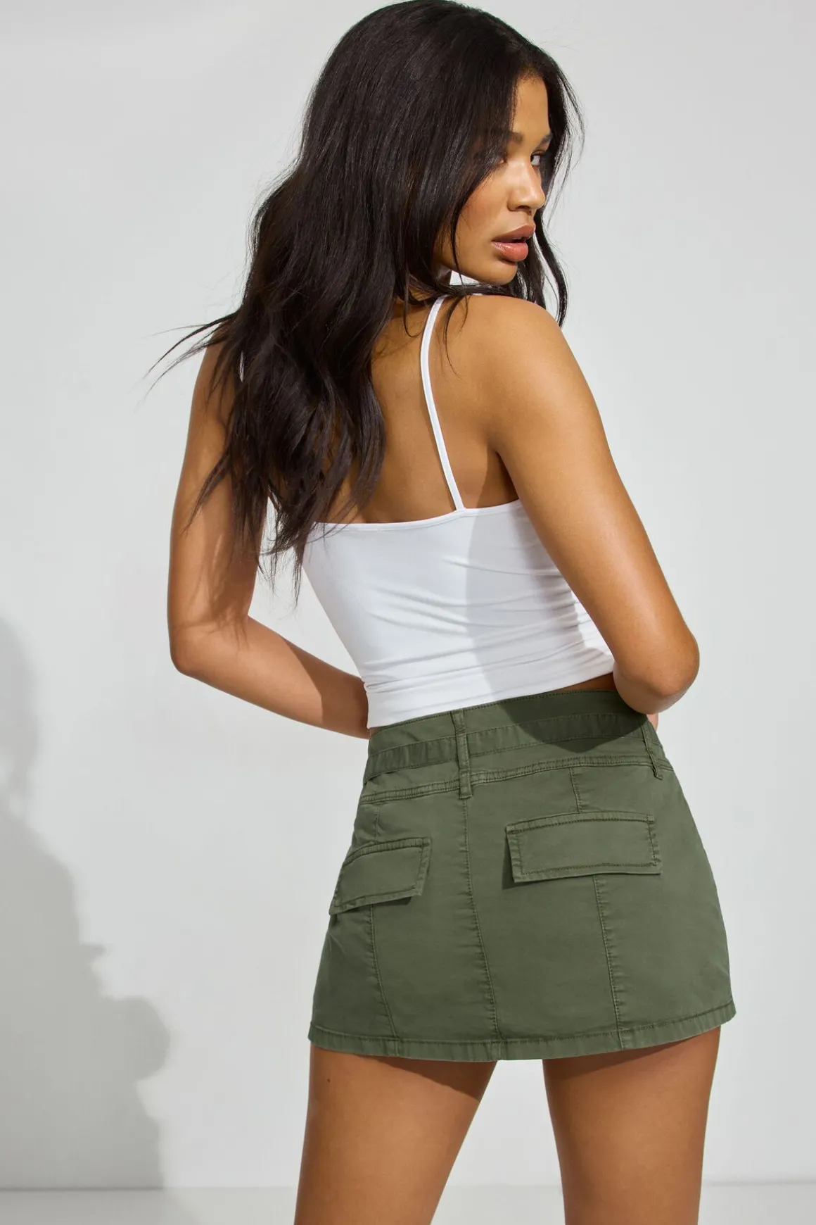 Shop Belted Micro Skort Shorts & Skirts
