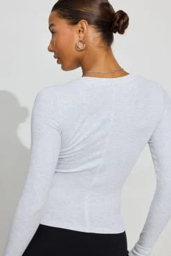 Shop Billie Henley Long Sleeve Top Tops|Long Sleeve Tops