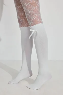 Clearance Bow Tights Socks & Tights