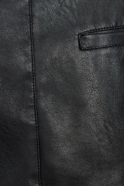 Hot Brynn Faux Leather Micro Skort Shorts & Skirts