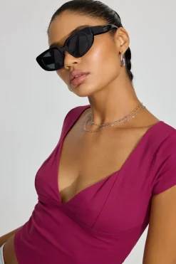 Sale Chunky Cat Eye Sunglasses Sunglasses