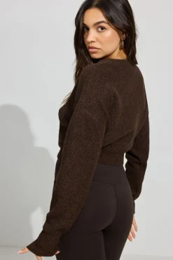 Hot Cozy V Neck Sweater Tops|Sweaters & Cardigans