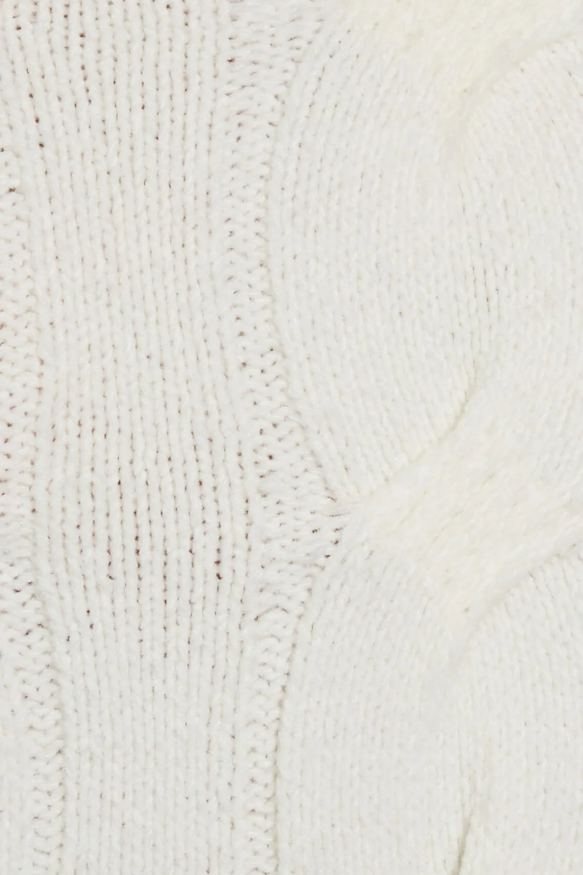 Clearance Cropped Cable Crewneck Sweater Matching Sets|Lounge & Sleep