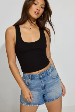 Fashion Denim Relaxed A-Line Shorts Shorts & Skirts|Jean Shorts