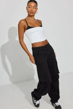 Flash Sale Double Layer Bustier Top Tank Tops