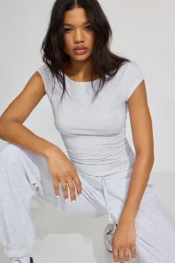 Sale Estelle Boatneck Short Sleeve T Shirt Tops|Short Sleeve Tops
