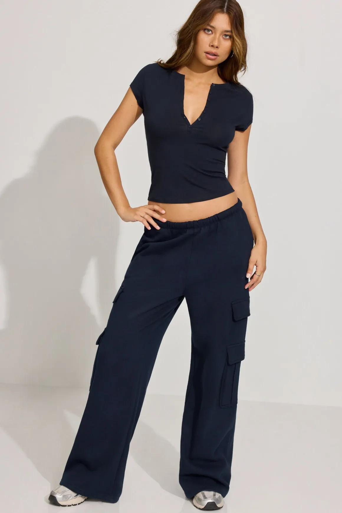 Best Sale Estelle Henley T Shirt Tops|Short Sleeve Tops