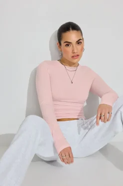 Cheap Estelle Long Sleeve T Shirt Matching Sets|Tops