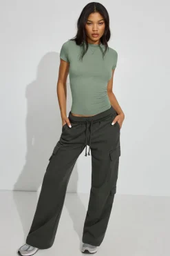 Fashion Estelle Longline Tee Matching Sets|Tops