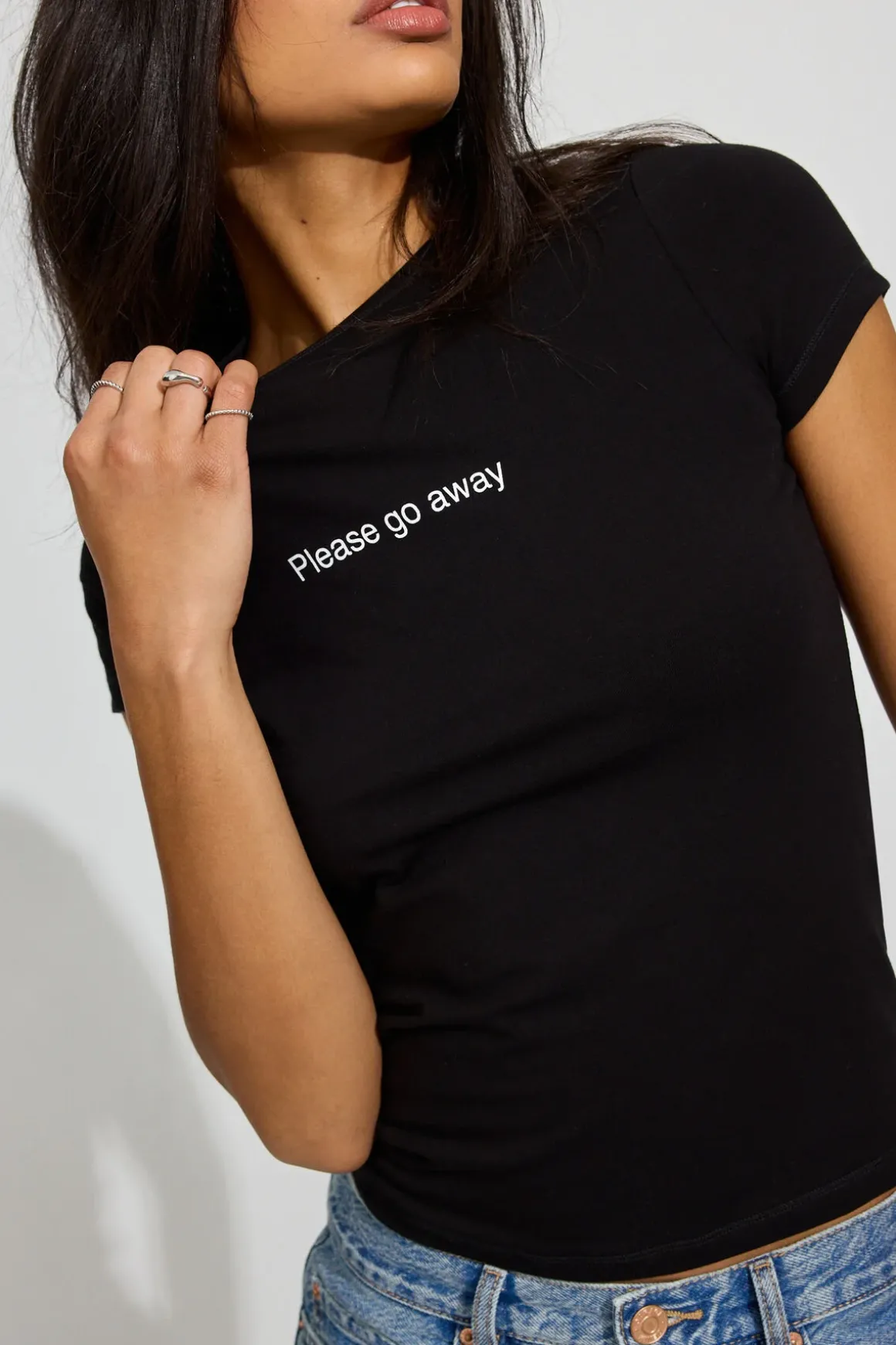 New Estelle Longline Tee Short Sleeve Tops