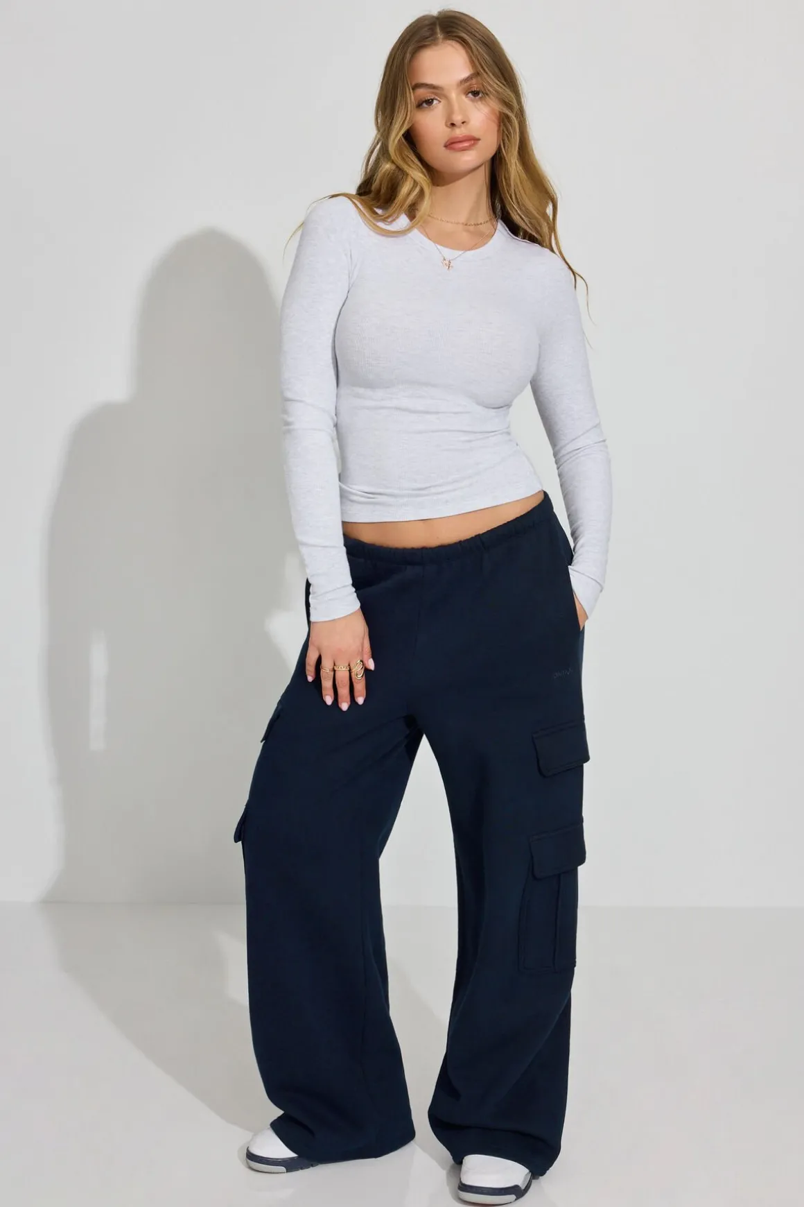 Outlet Estelle Ribbed Long Sleeve T Shirt Tops|Long Sleeve Tops