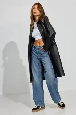 Best Sale Faux Leather Car Coat Faux Leather Jackets|Lightweight Jackets