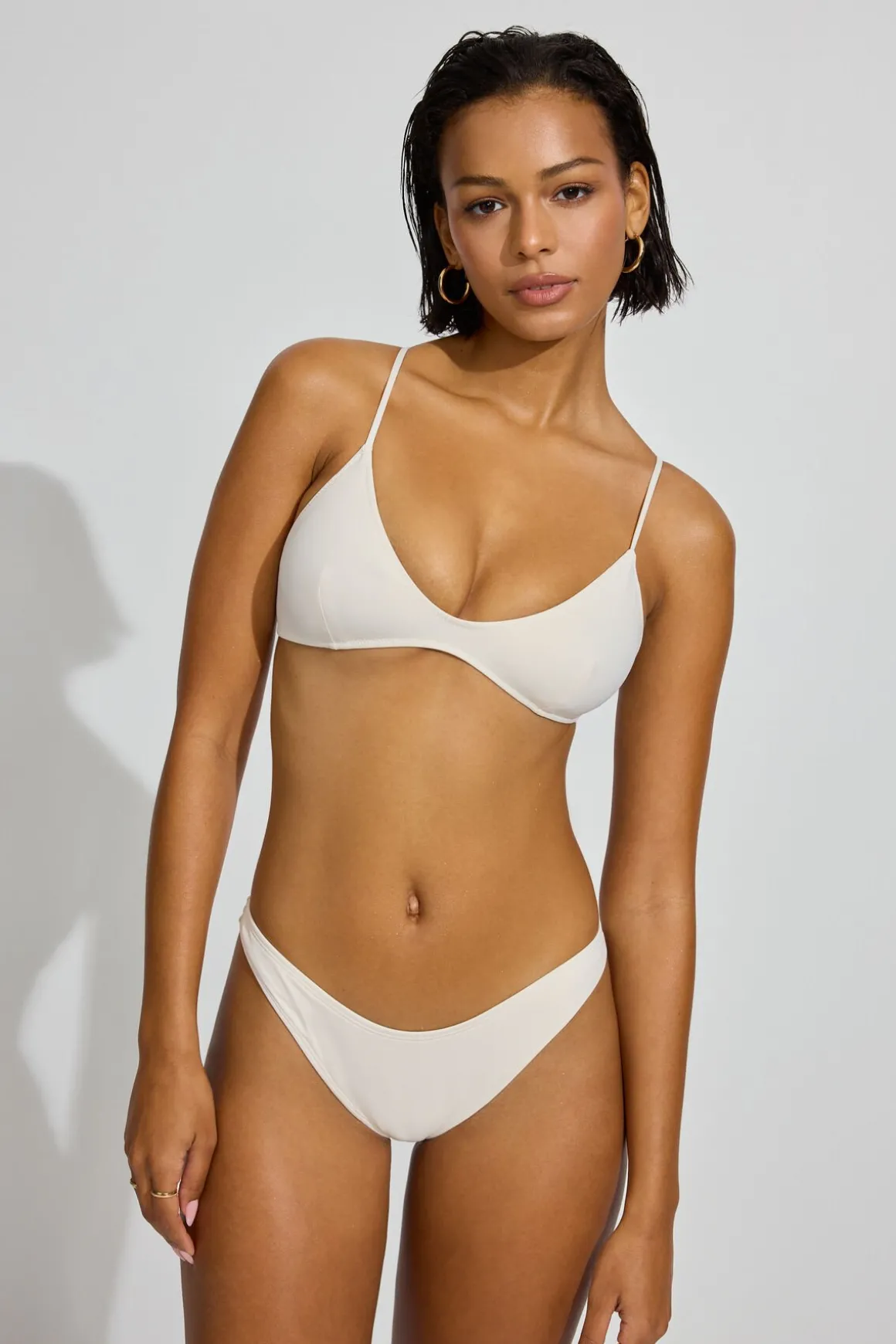 Shop Fixed Triangle Bikini Top Swimwear
