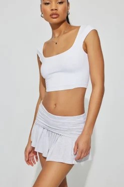 Sale Flowy Knit Mini Skort Matching Sets|Shorts & Skirts