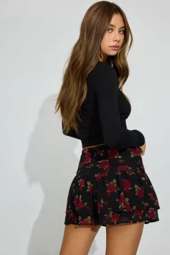 Shop Georgina Tiered Skort Shorts & Skirts