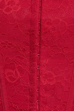 Best Sale Giselle Strapless Lace Corset Tank Tops