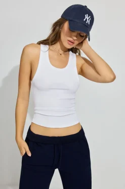 Cheap High Neck Tank Top Matching Sets|Tops