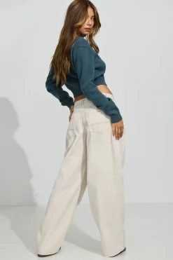 Shop Kenzie Low Rise Baggy Pants Bottoms|Pants