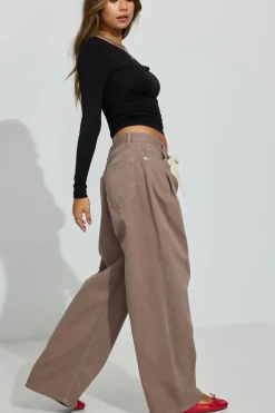 Clearance Kenzie Low Rise Baggy Pants Bottoms|Pants
