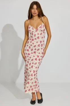 New Lace Open Back Maxi Dress Dresses