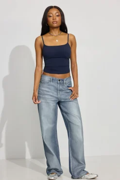 Store Low Rise Baggy Jeans Jeans