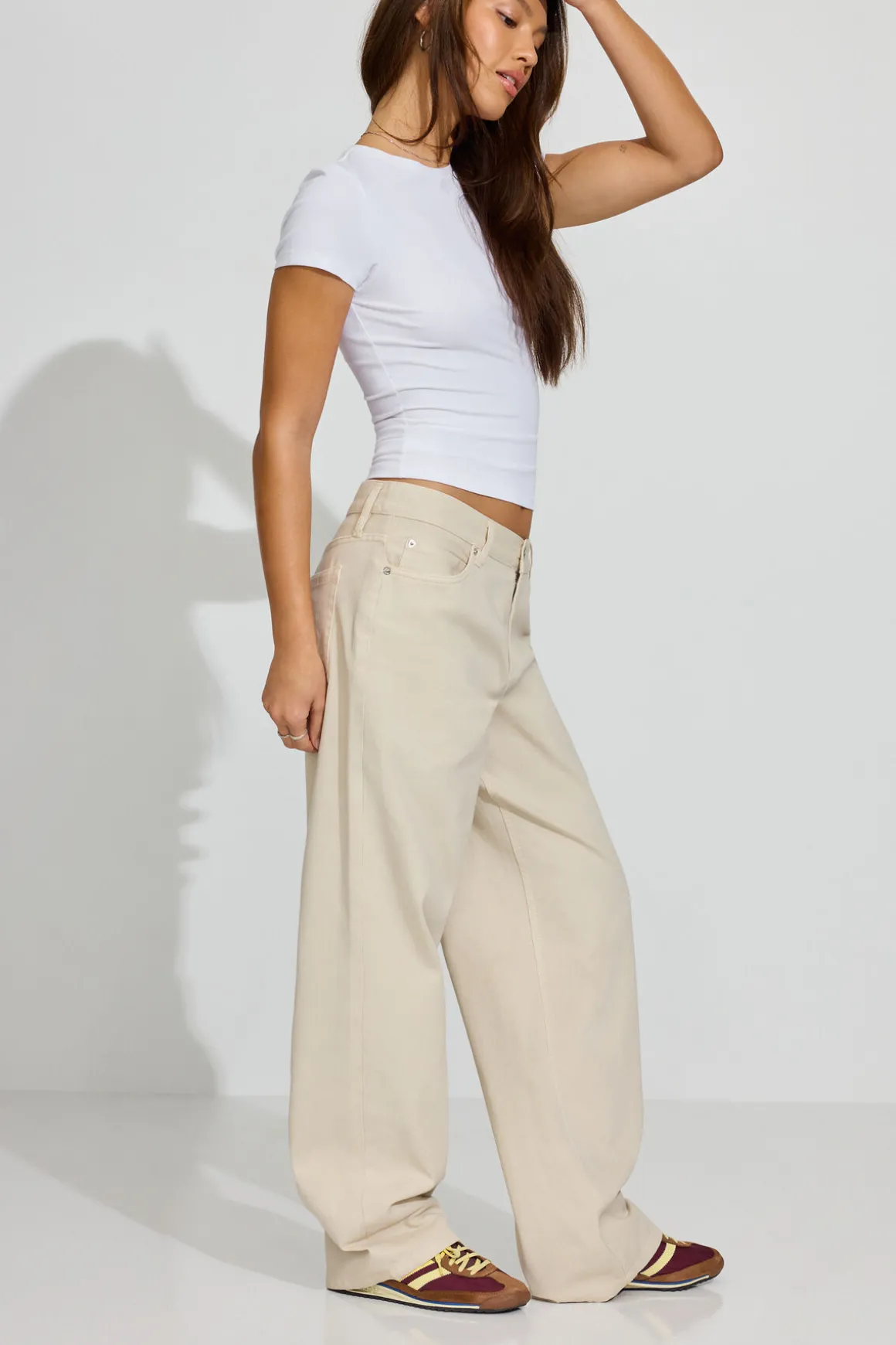 New Low Rise Baggy Pants Pants