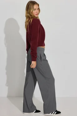 Best Sale Low Rise Relaxed Trousers Pants