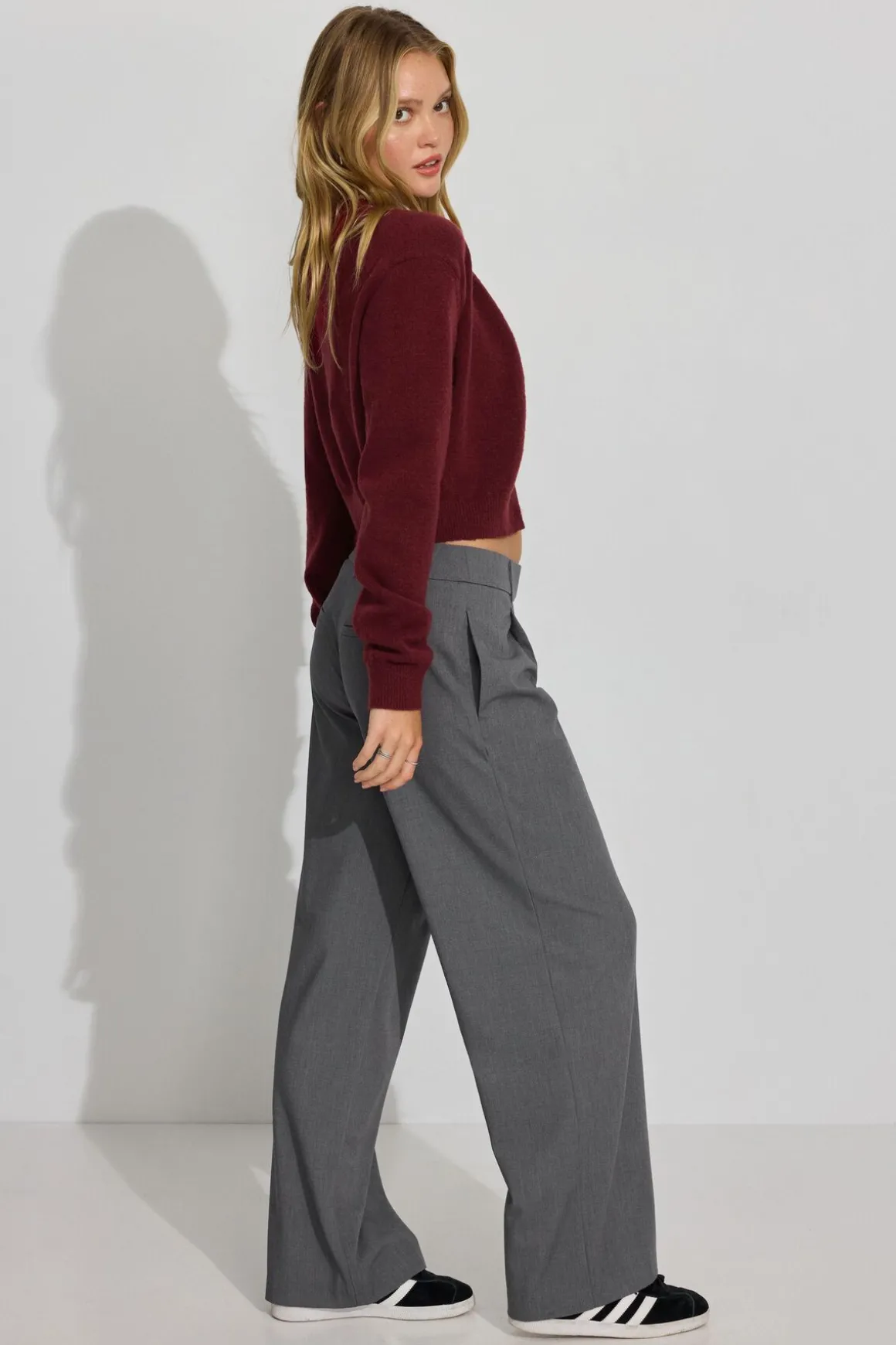 Best Sale Low Rise Relaxed Trousers Pants