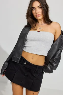 Fashion Micro Skort Shorts & Skirts|Jean Skirts