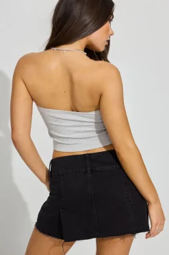 Fashion Micro Skort Shorts & Skirts|Jean Skirts