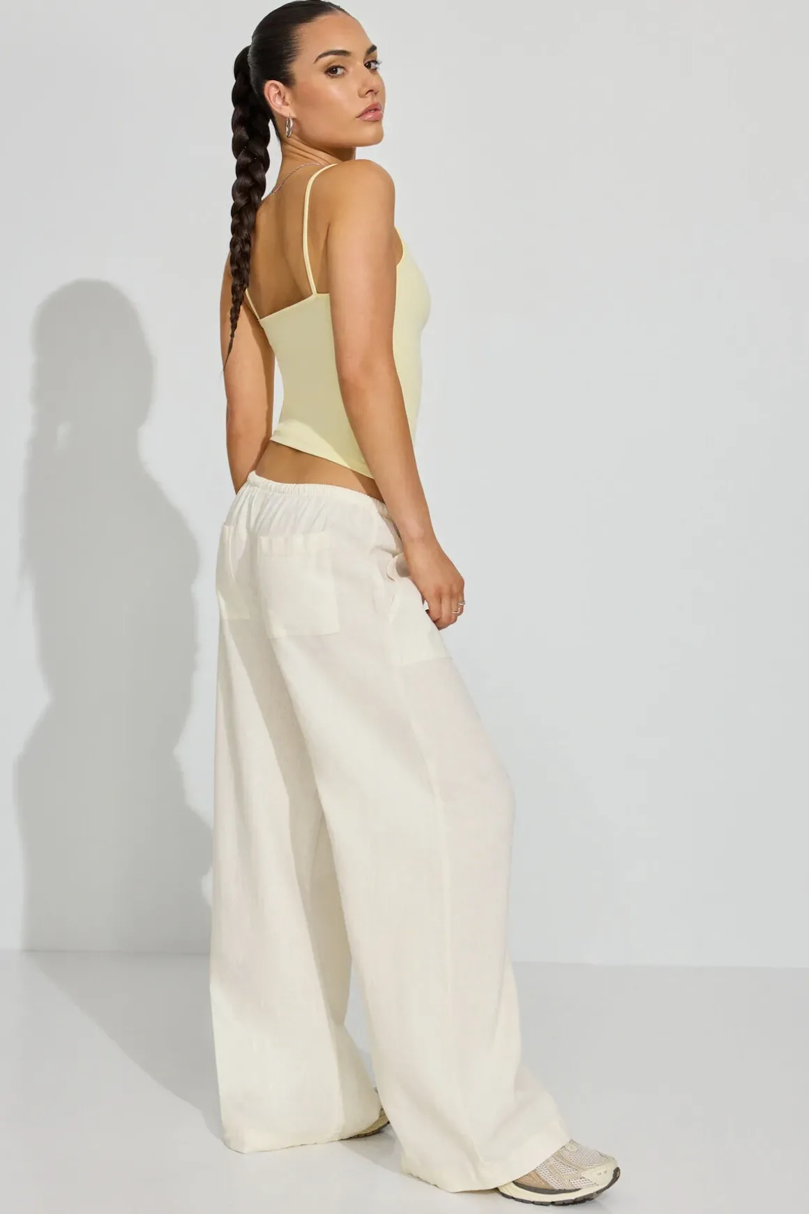 Best Millie Linen Pull-On Pants Matching Sets|Pants