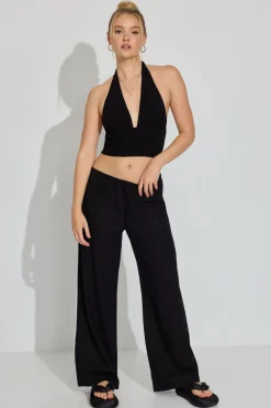 Hot Millie Linen Pull-On Pants Matching Sets|Pants