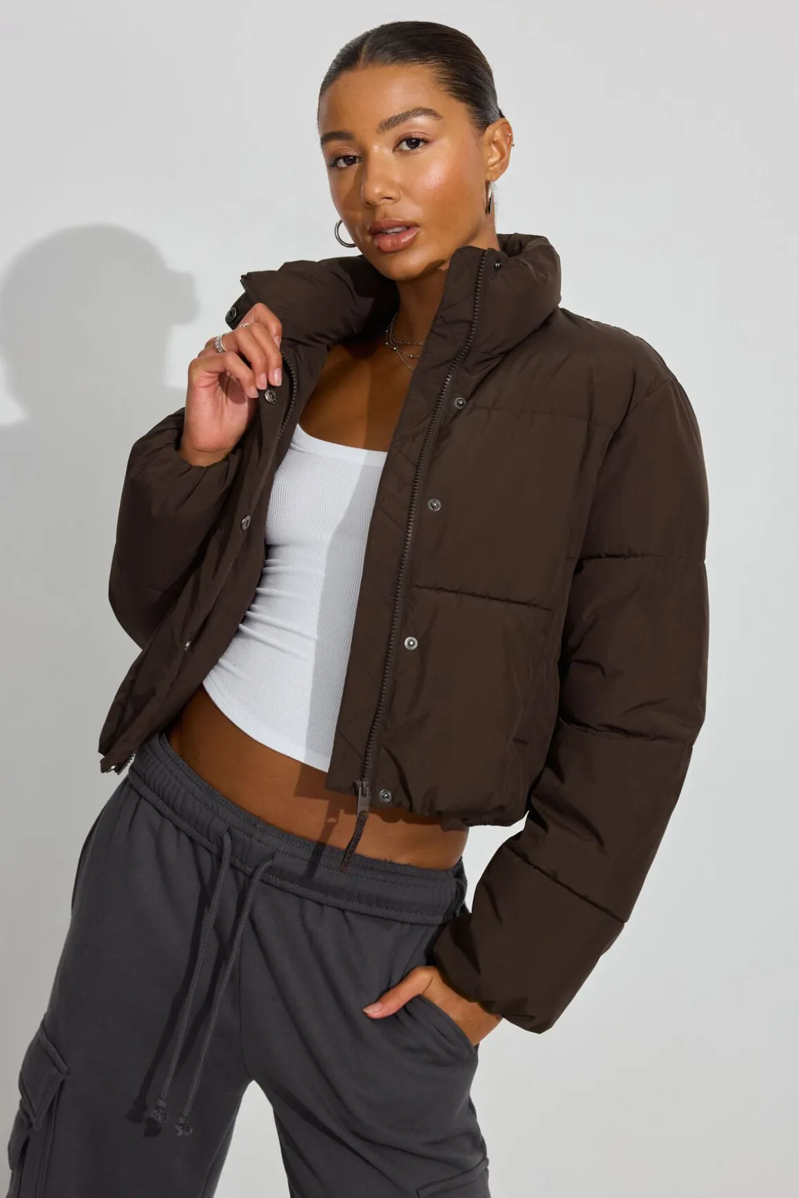 Cheap Mini Puff Jacket Cropped Jackets|Puffers