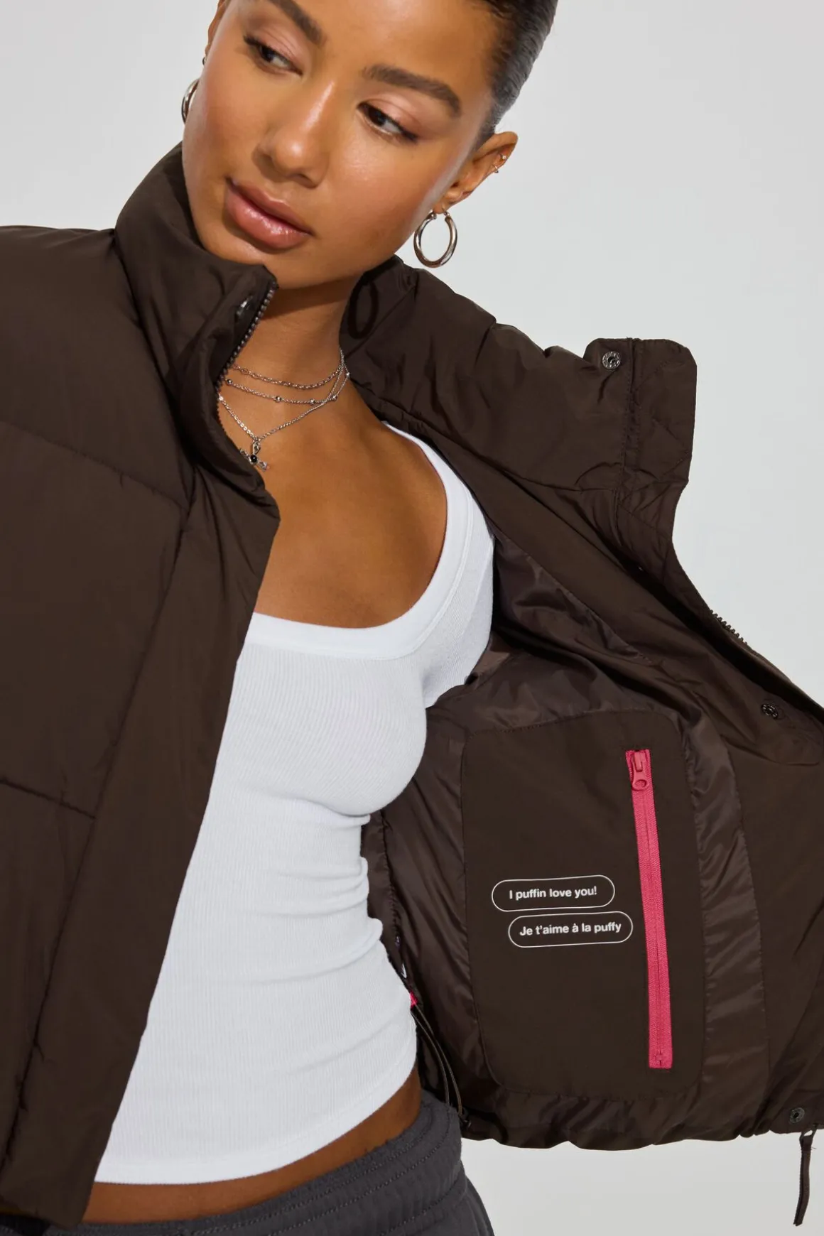 Cheap Mini Puff Jacket Cropped Jackets|Puffers