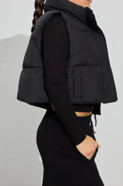 Clearance Mini Puff Vest 2.0 Cropped Jackets|Vests