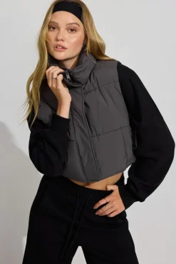 Clearance Mini Puff Vest 2.0 Cropped Jackets|Vests