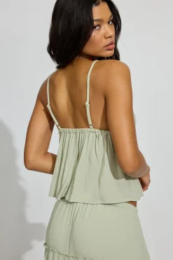 Fashion Mix Media Tank Top Tank Tops|Sweaters & Cardigans