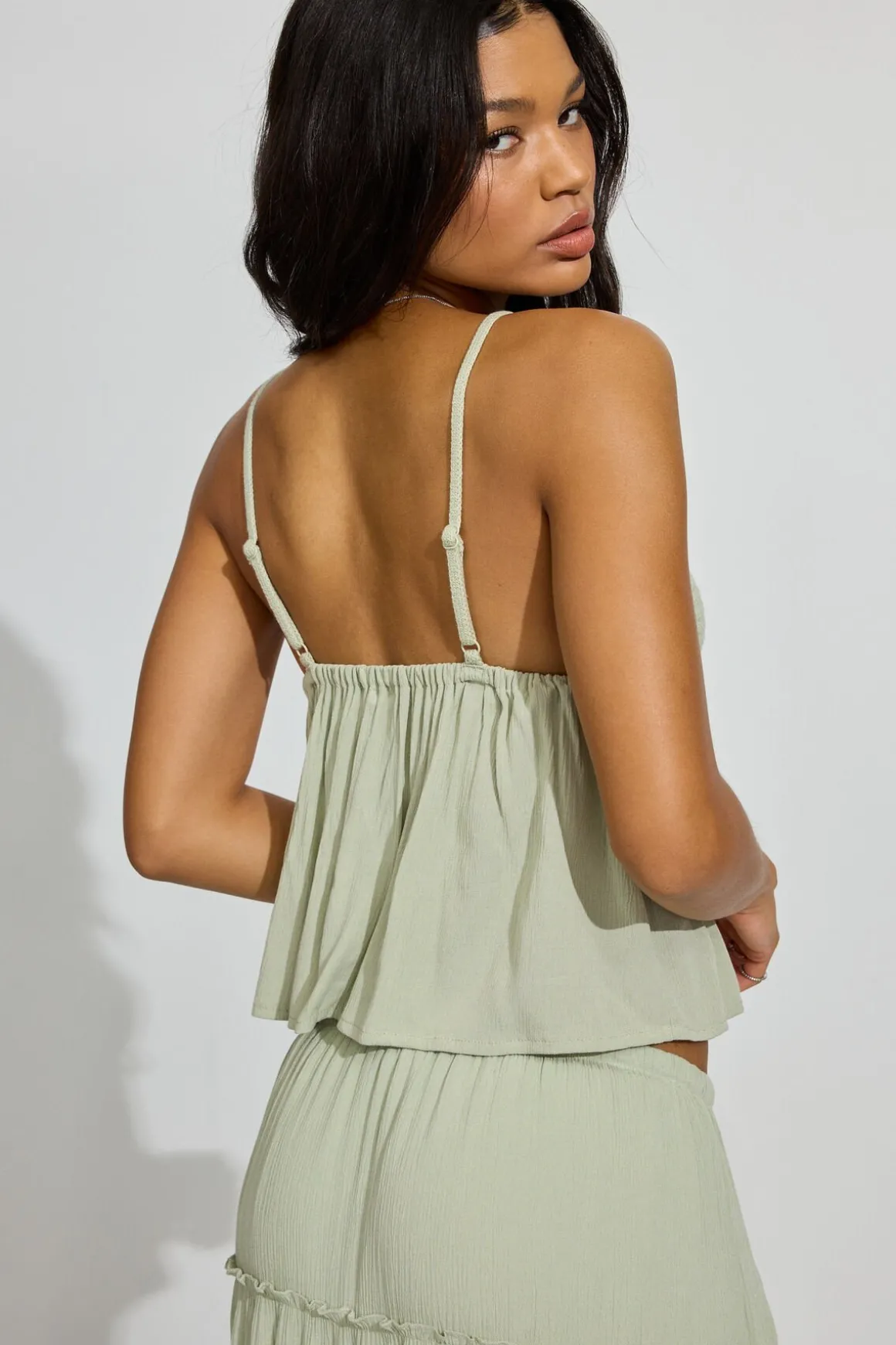 Fashion Mix Media Tank Top Tank Tops|Sweaters & Cardigans