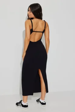 Sale Natalie Low Back Midi Dress Dresses & Jumpsuits|Dresses