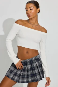 Clearance Nicole Pleated Micro Skort Shorts & Skirts