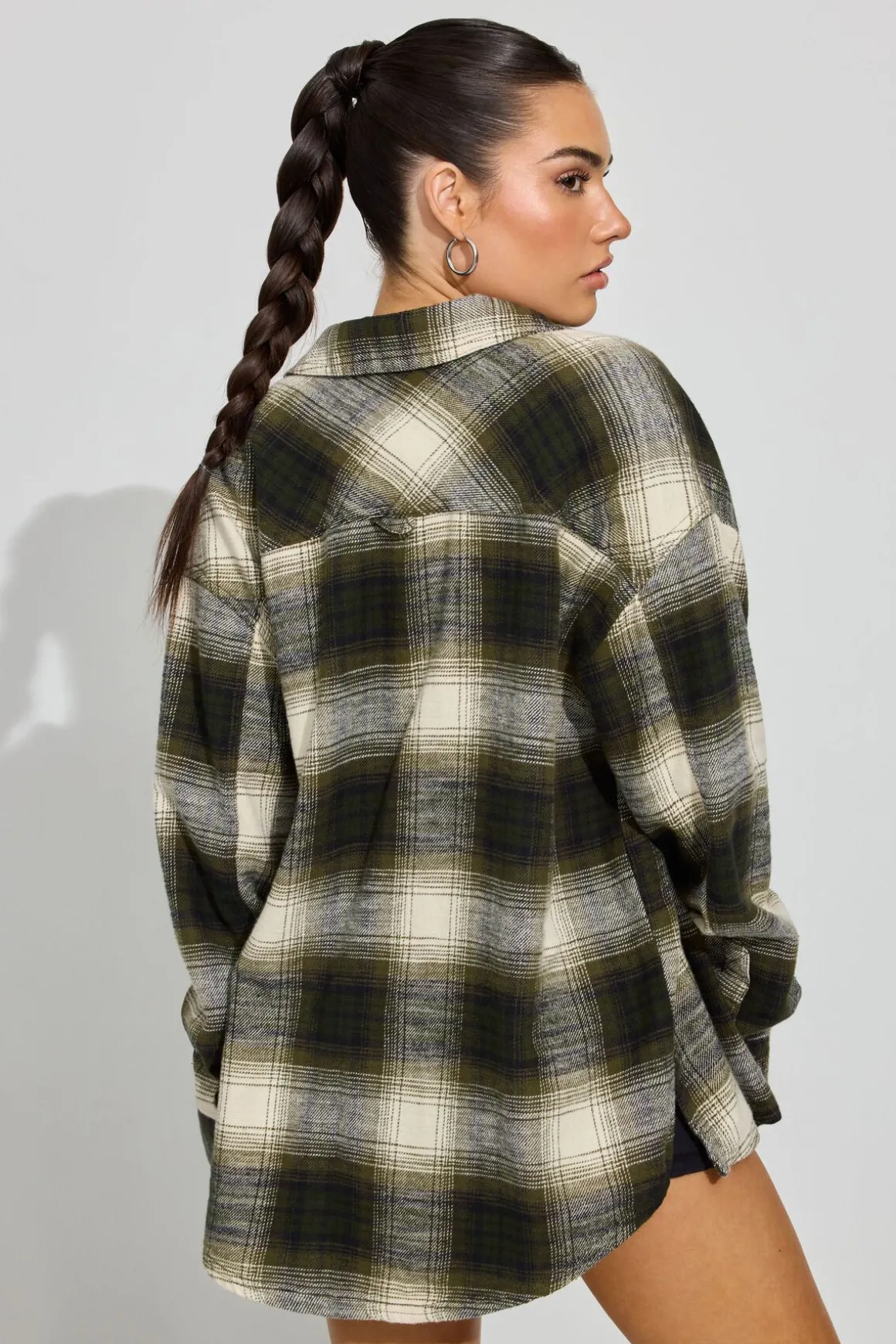 Outlet Noah Plaid Button-Up Shirt Long Sleeve Tops