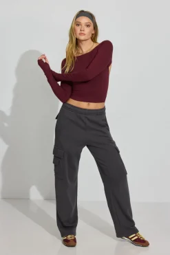 New Open Back Long Sleeve Top Long Sleeve Tops